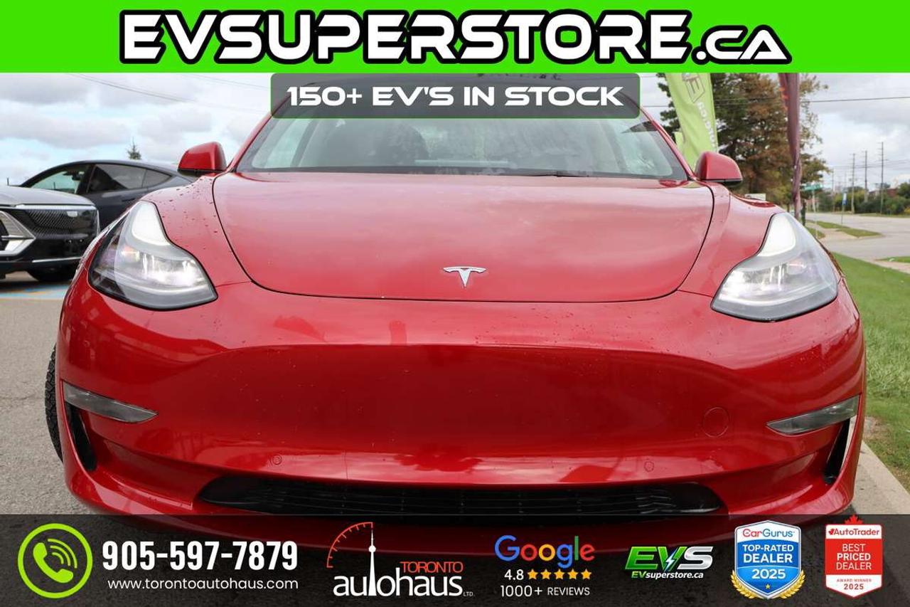 2022 Tesla Model 3 LR AWD I 100+ EV's at EVSUPERSTORE.ca Photo1