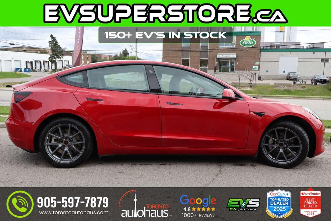 2022 Tesla Model 3 LR AWD I 100+ EV's at EVSUPERSTORE.ca Photo