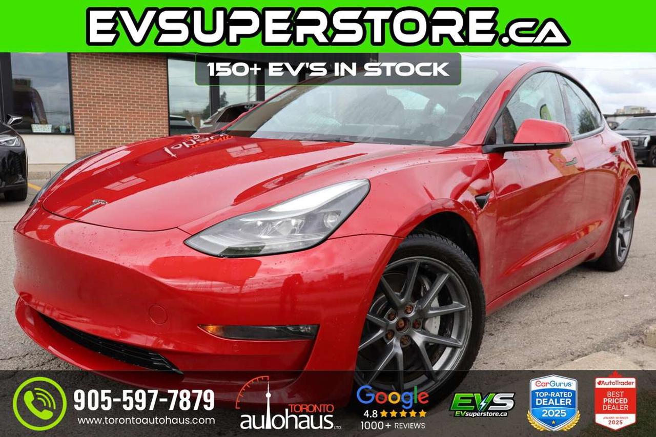 2022 Tesla Model 3 LR AWD I 100+ EV's at EVSUPERSTORE.ca Photo0