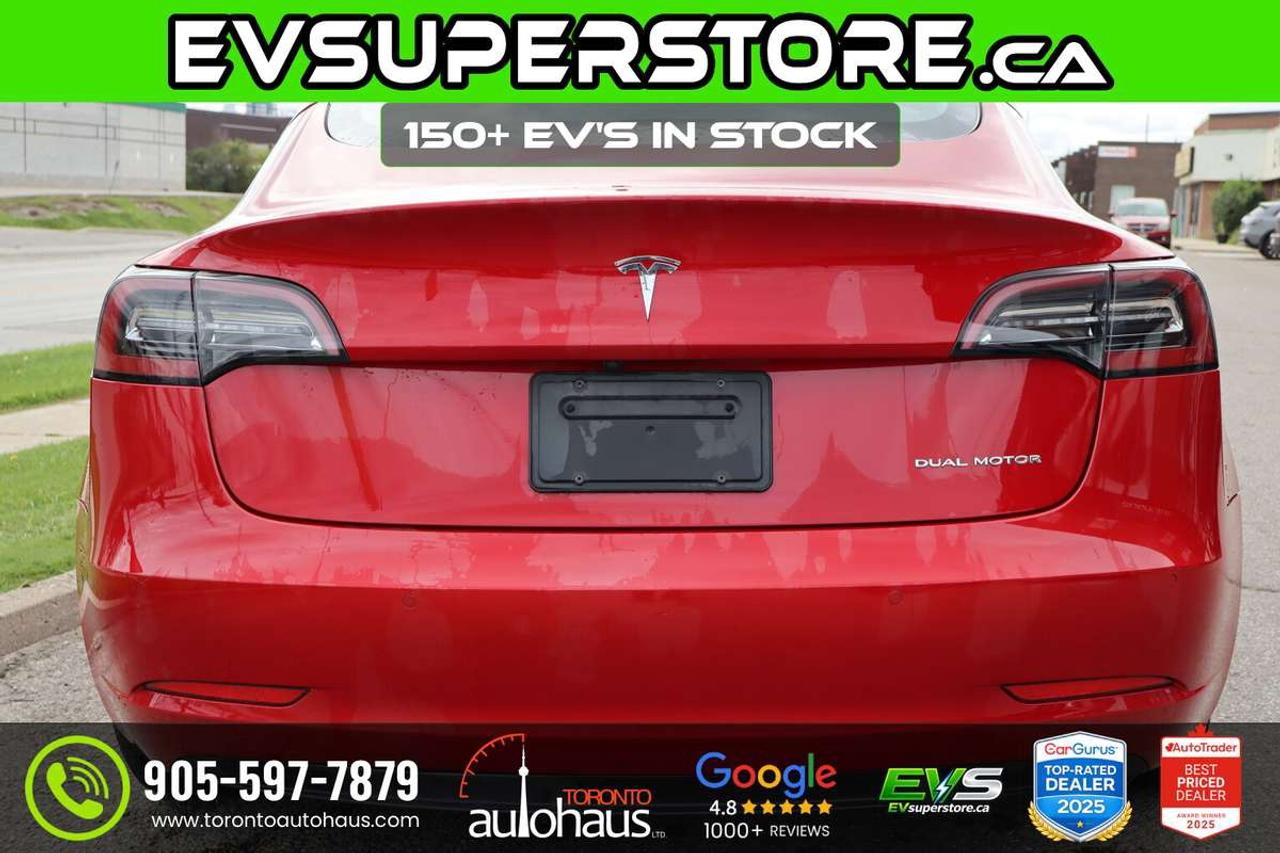 2022 Tesla Model 3 LR AWD I 100+ EV's at EVSUPERSTORE.ca Photo