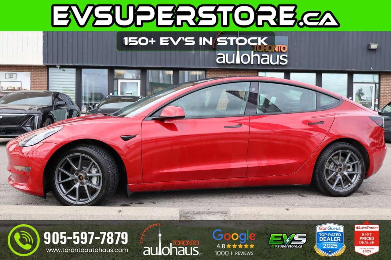 2022 Tesla Model 3 LR AWD I 100+ EV's at EVSUPERSTORE.ca Photo