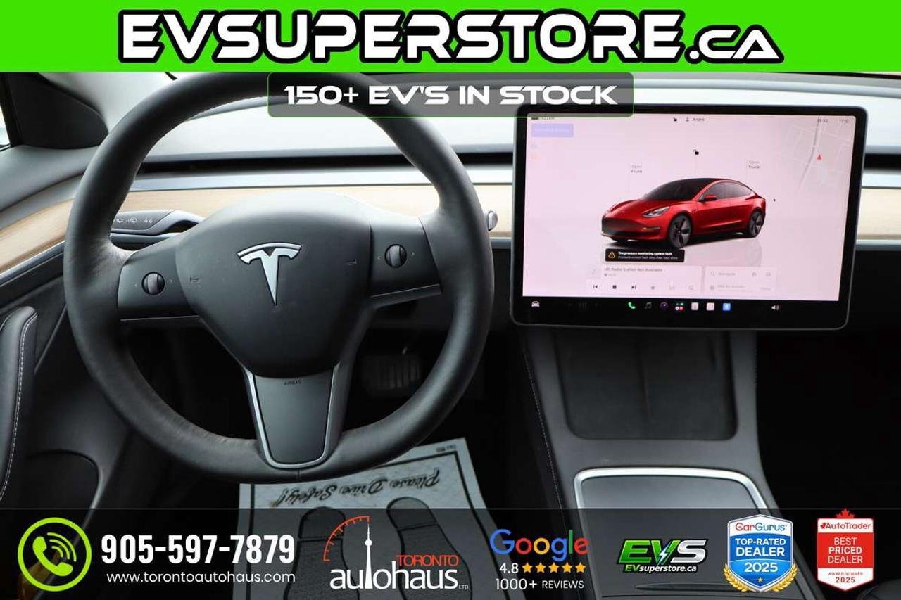 2022 Tesla Model 3 LR AWD I 100+ EV's at EVSUPERSTORE.ca Photo