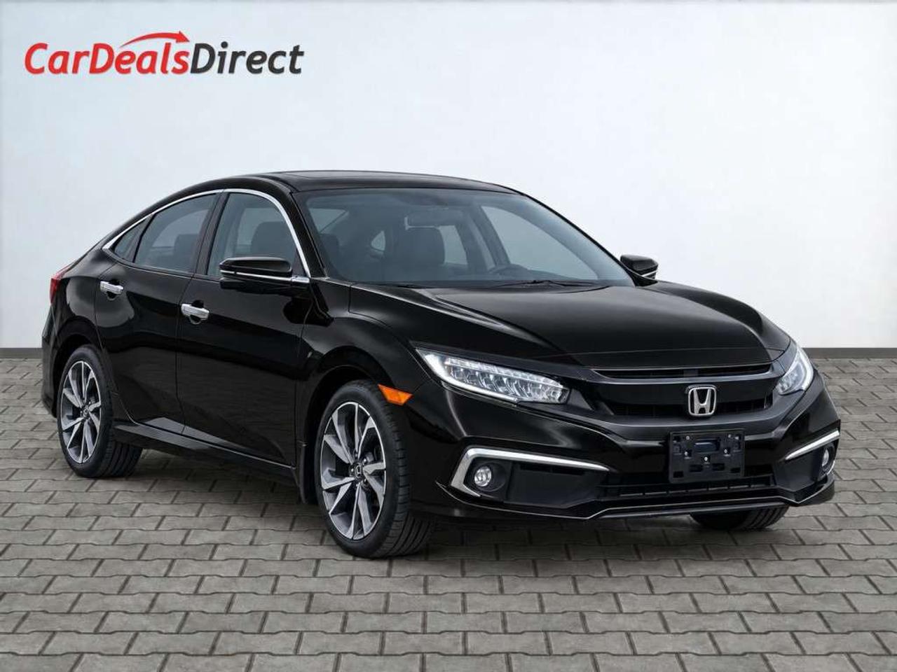 2019 Honda Civic TOURING   Leather   NAVI   Sunroof   Heated Seats   CarPlay   Honda Sensing   Backup Cam Photo0