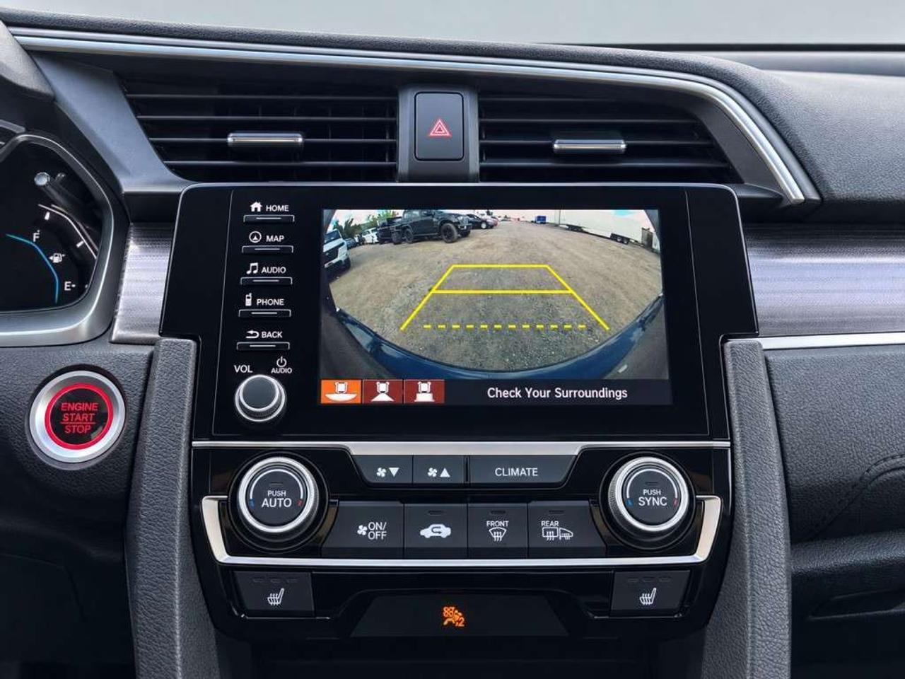 2019 Honda Civic TOURING   Leather   NAVI   Sunroof   Heated Seats   CarPlay   Honda Sensing   Backup Cam Photo