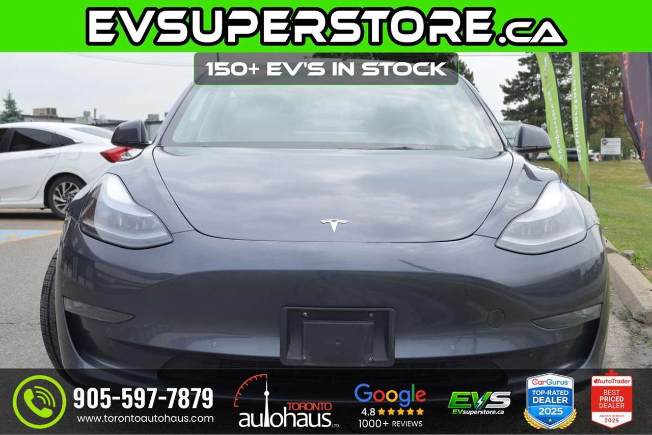 2022 Tesla Model 3 AWD I OVER 150 EV'S I EVSUPERSTORE.CA Photo
