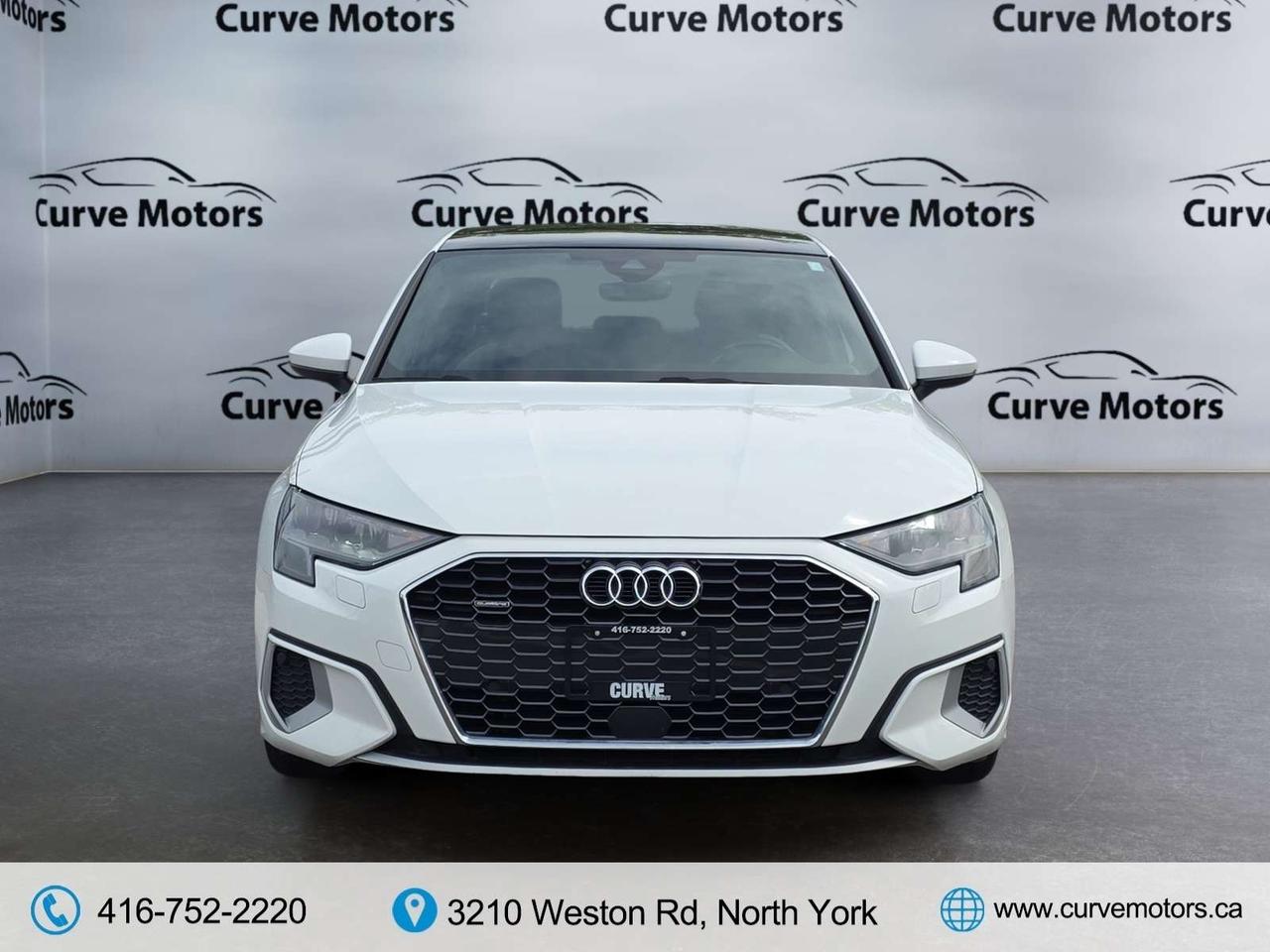 2022 Audi A3 NO ACCIDENTS / 1 OWNER / VERY LOW KM / BROWN INTERIOR / SUNROOF Photo1