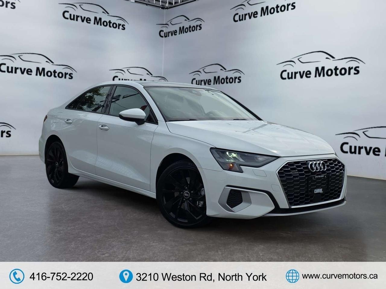 2022 Audi A3 NO ACCIDENTS / 1 OWNER / VERY LOW KM / BROWN INTERIOR / SUNROOF Photo0