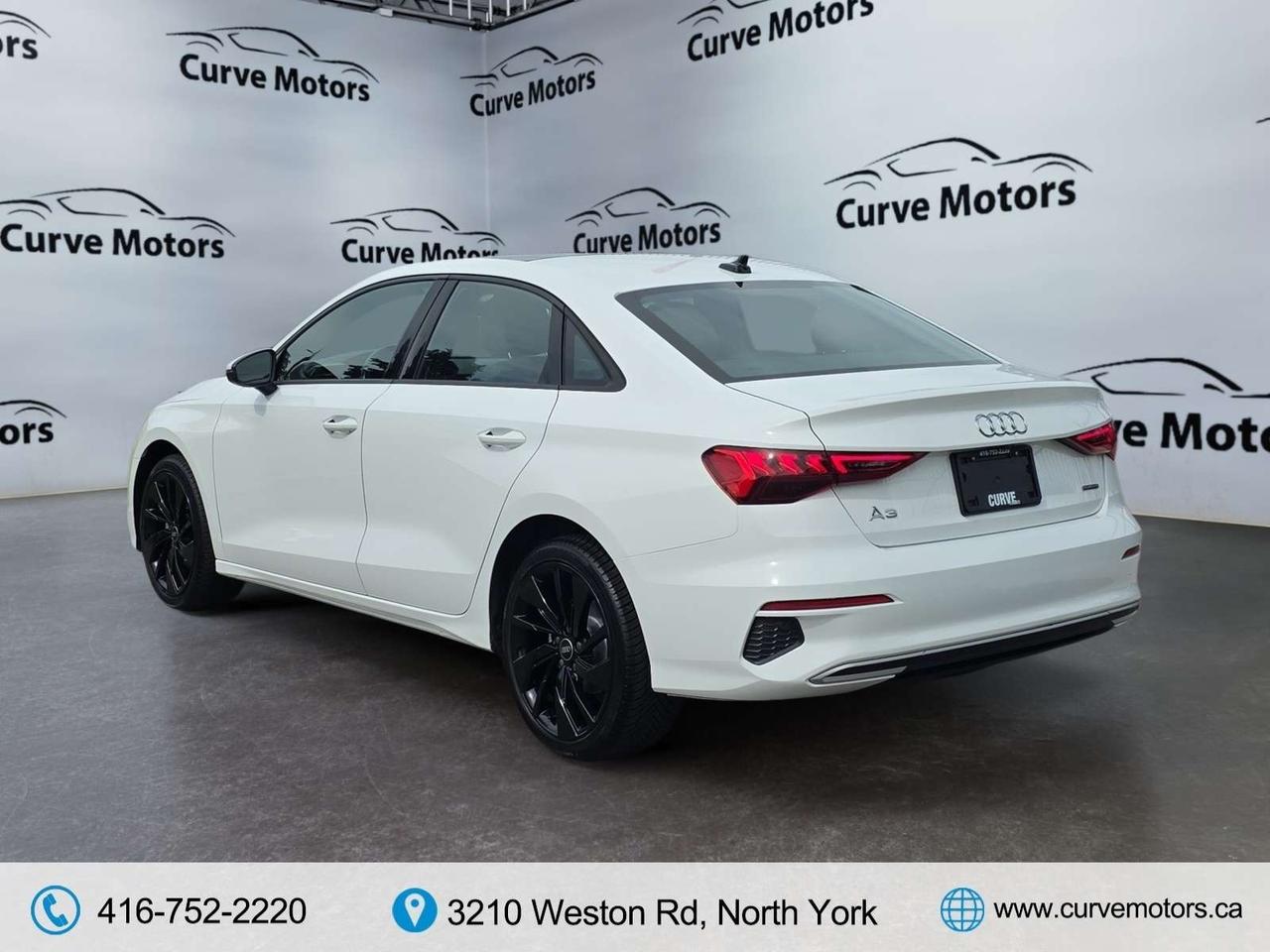2022 Audi A3 NO ACCIDENTS / 1 OWNER / VERY LOW KM / BROWN INTERIOR / SUNROOF Photo