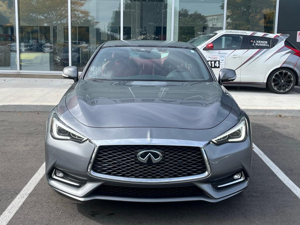 2018 Infiniti Q60 Red Sport 400 AWD Photo1