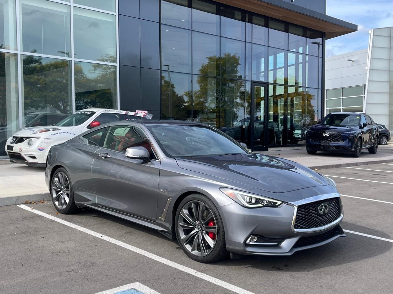 2018 Infiniti Q60 Red Sport 400 AWD Photo2