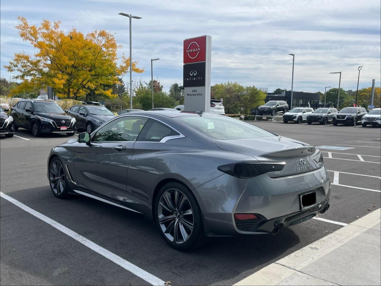 2018 Infiniti Q60 Red Sport 400 AWD Photo