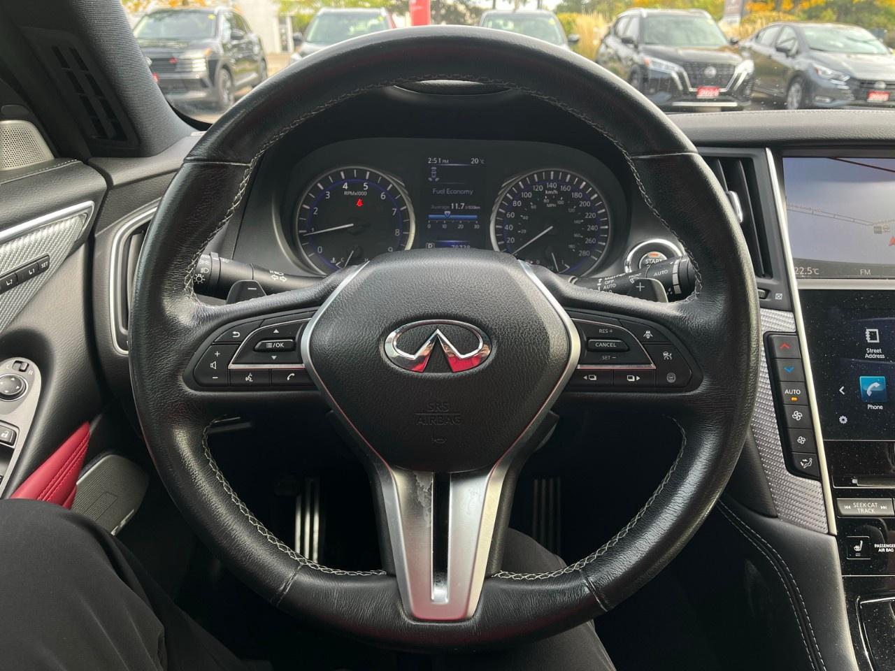 2018 Infiniti Q60 Red Sport 400 AWD Photo