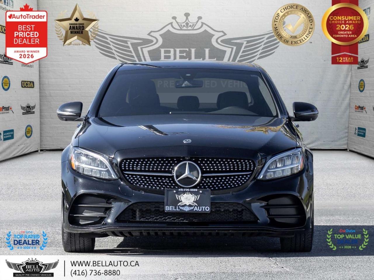 2021 Mercedes-Benz C-Class C300   AMGPKG   NIGHTPKG   PRMPKG   NAVI   360CAM   PANO   BRMSTR   NOACCIDENT Photo
