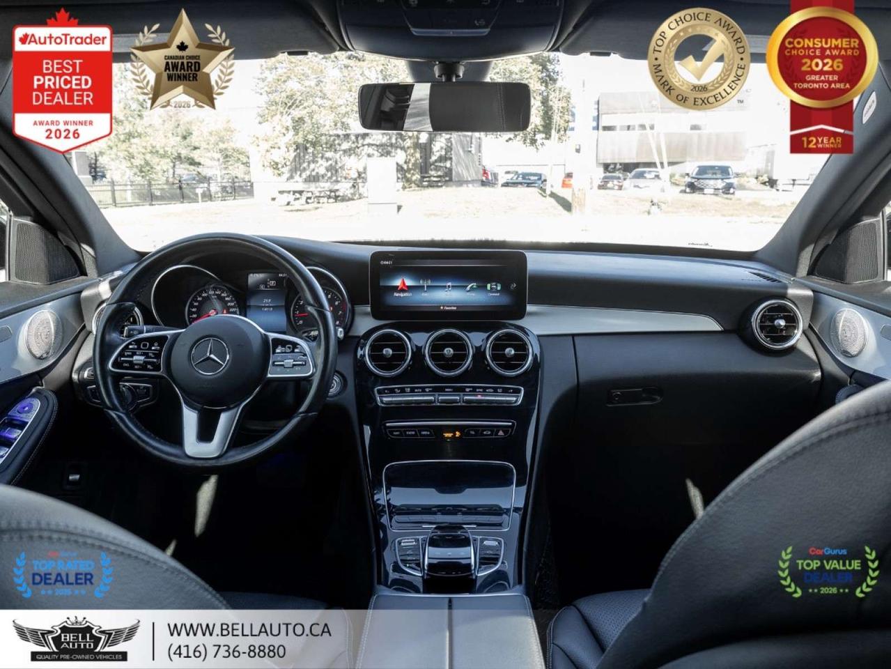 2021 Mercedes-Benz C-Class C300   AMGPKG   NIGHTPKG   PRMPKG   NAVI   360CAM   PANO   BRMSTR   NOACCIDENT Photo
