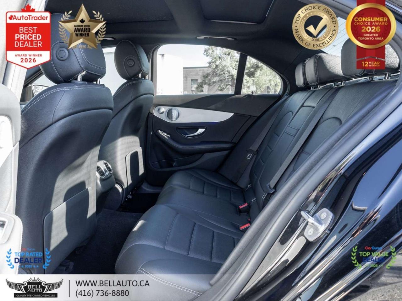 2021 Mercedes-Benz C-Class C300   AMGPKG   NIGHTPKG   PRMPKG   NAVI   360CAM   PANO   BRMSTR   NOACCIDENT Photo