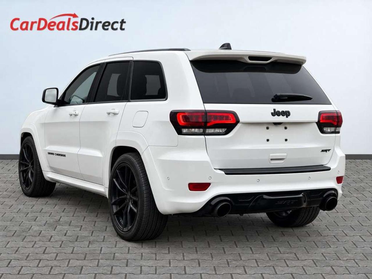 2017 Jeep Grand Cherokee 6.4L SRT AWD   Harman Kardon LOGIC7 Surround Sound   Bright White on Black Leather/Suede   8.4in Uconnect Touchscreen wit Photo