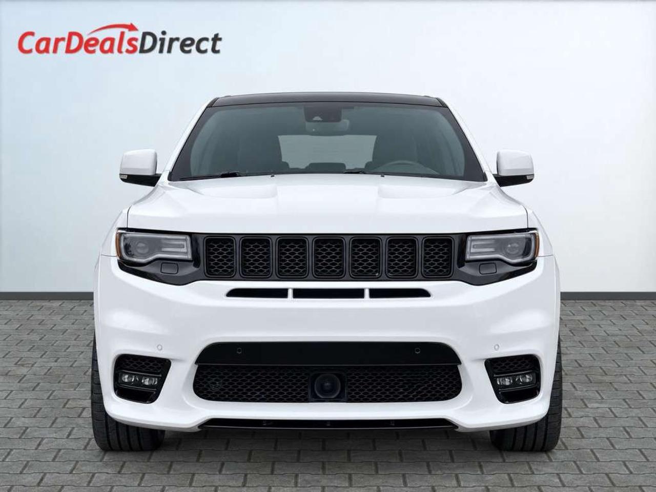 2017 Jeep Grand Cherokee 6.4L SRT AWD   Harman Kardon LOGIC7 Surround Sound   Bright White on Black Leather/Suede   8.4in Uconnect Touchscreen wit Photo