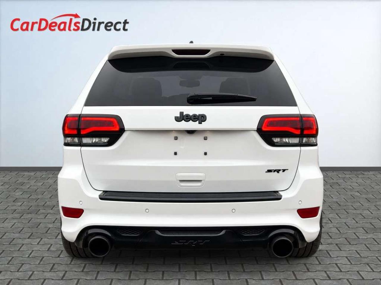 2017 Jeep Grand Cherokee 6.4L SRT AWD   Harman Kardon LOGIC7 Surround Sound   Bright White on Black Leather/Suede   8.4in Uconnect Touchscreen wit Photo