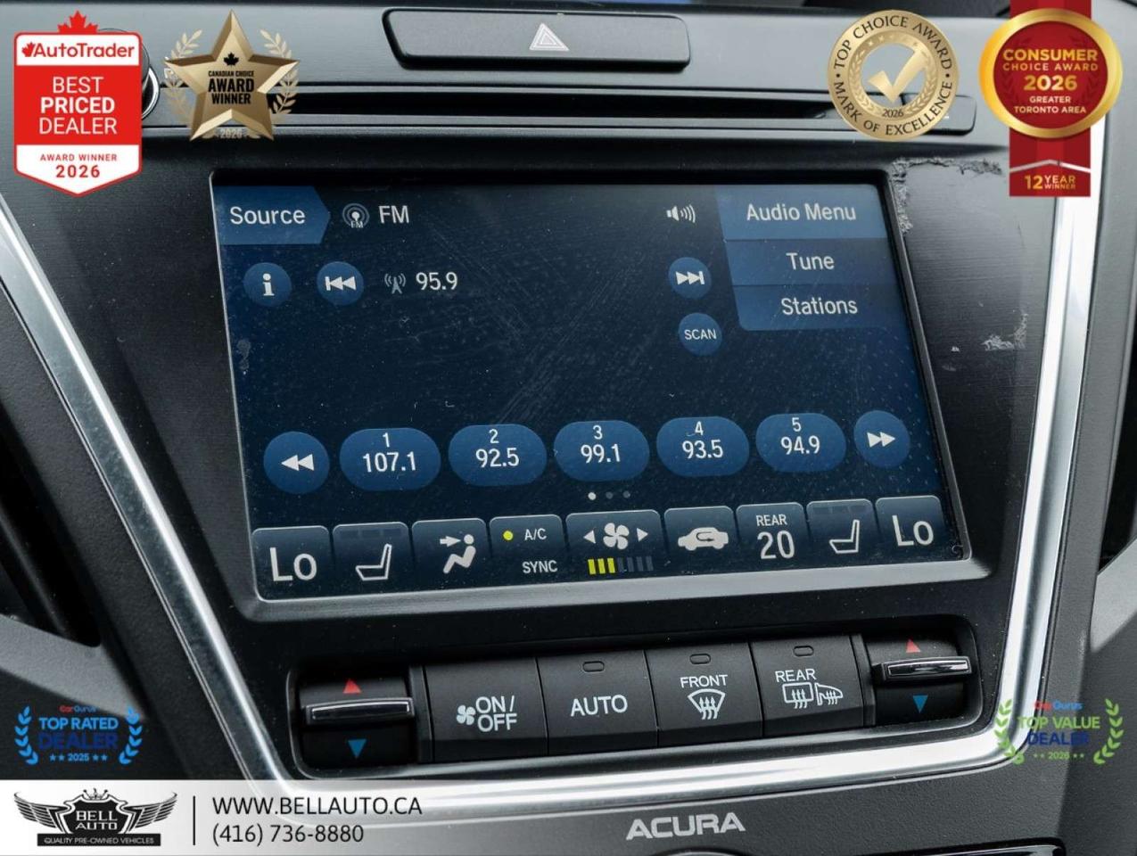 2020 Acura MDX A-Spec   7PASS   NAVI   B.CAM   SUNROOF   SRVCRCRDS   NOACCIDENT Photo