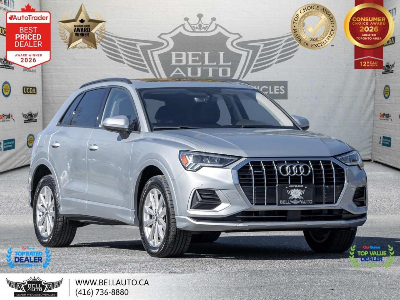 2020 Audi Q3 Komfort   B.CAM   PANO   LTHR   NOACCIDENT Photo0