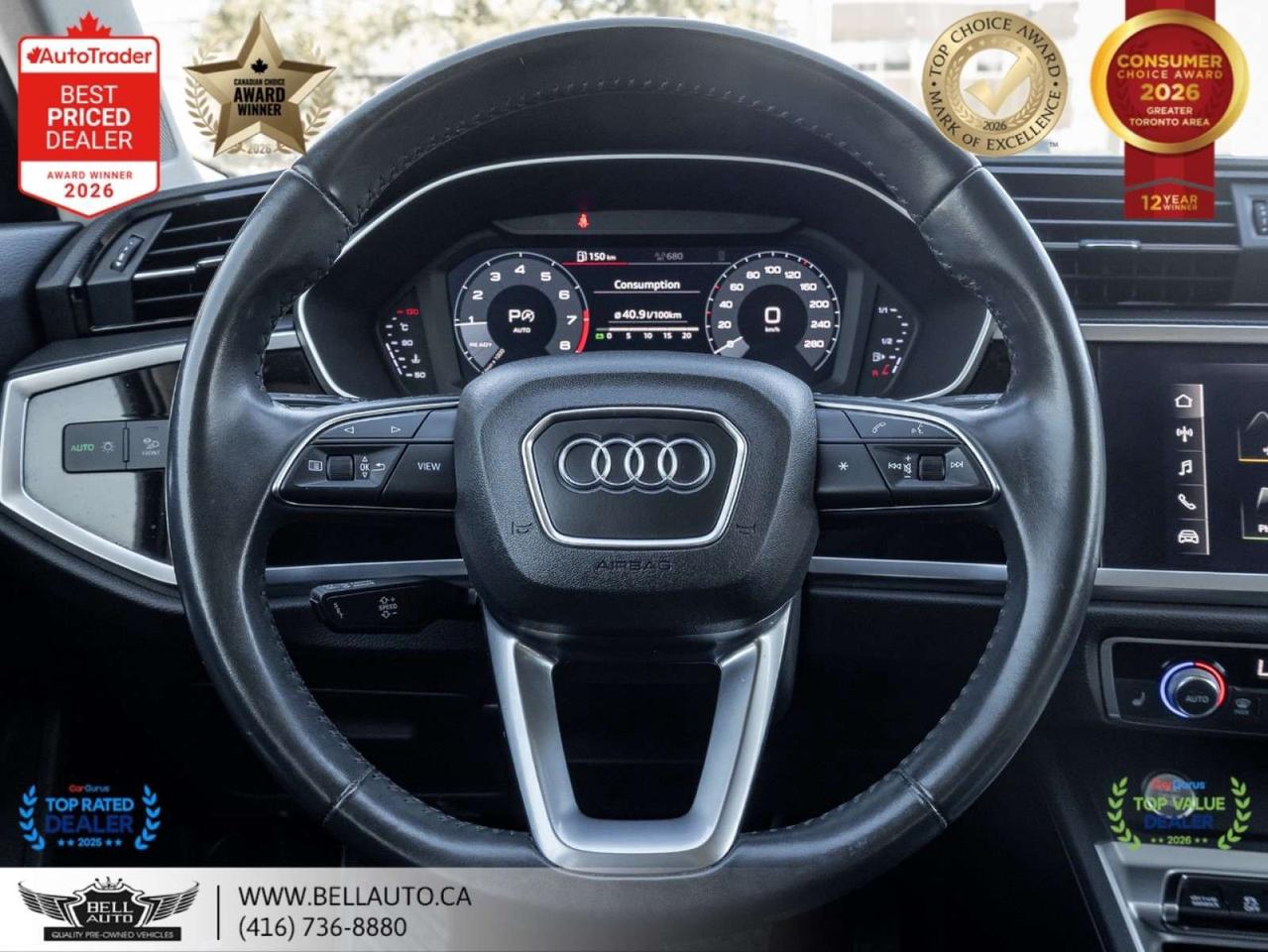 2020 Audi Q3 Komfort   B.CAM   PANO   LTHR   NOACCIDENT Photo