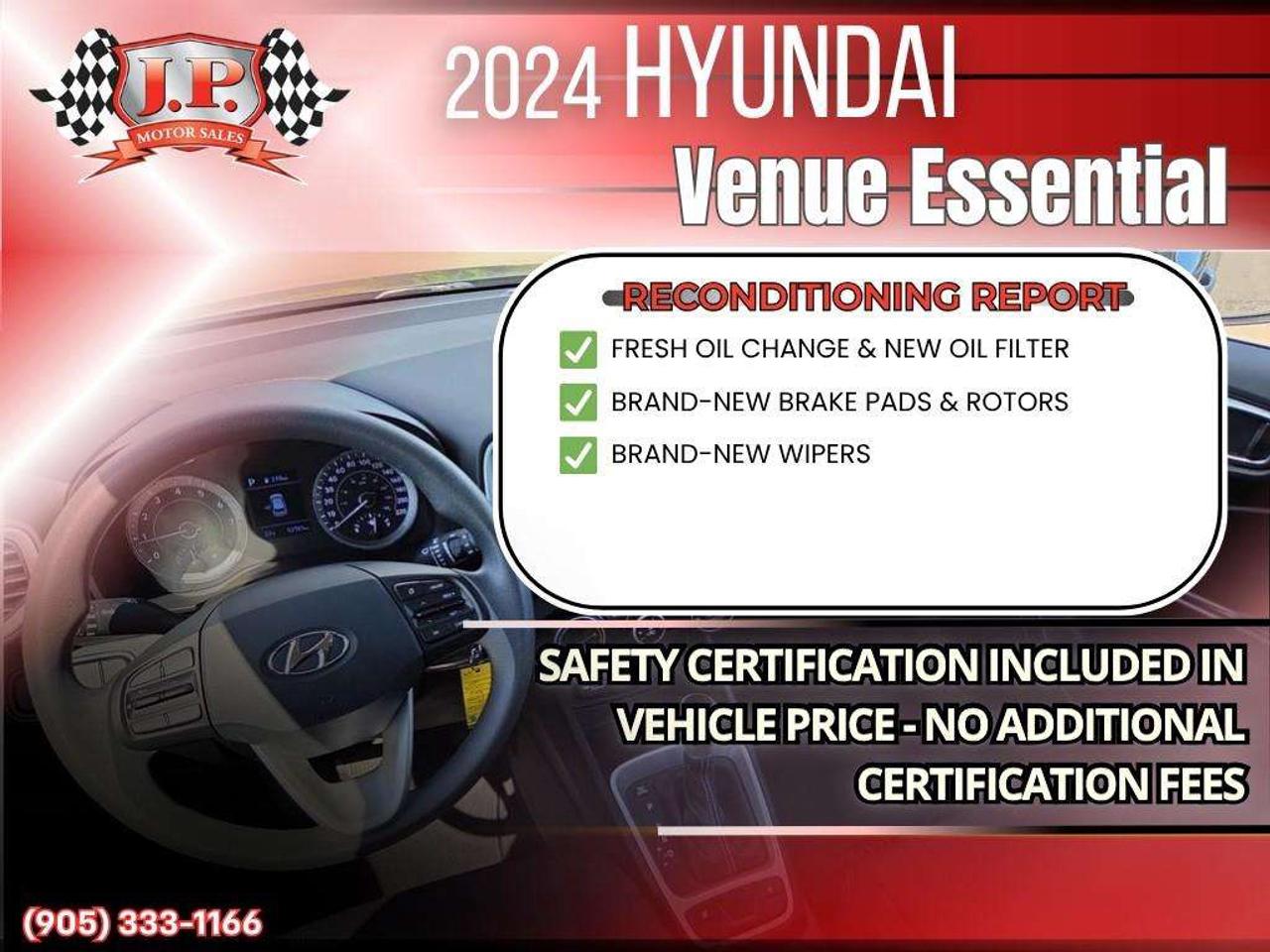 2022 Hyundai Venue Essential w/Two-Tone Apple CarPlay & Android Auto • Heated Front Seats • Keyless Entry • Backup Camera Photo
