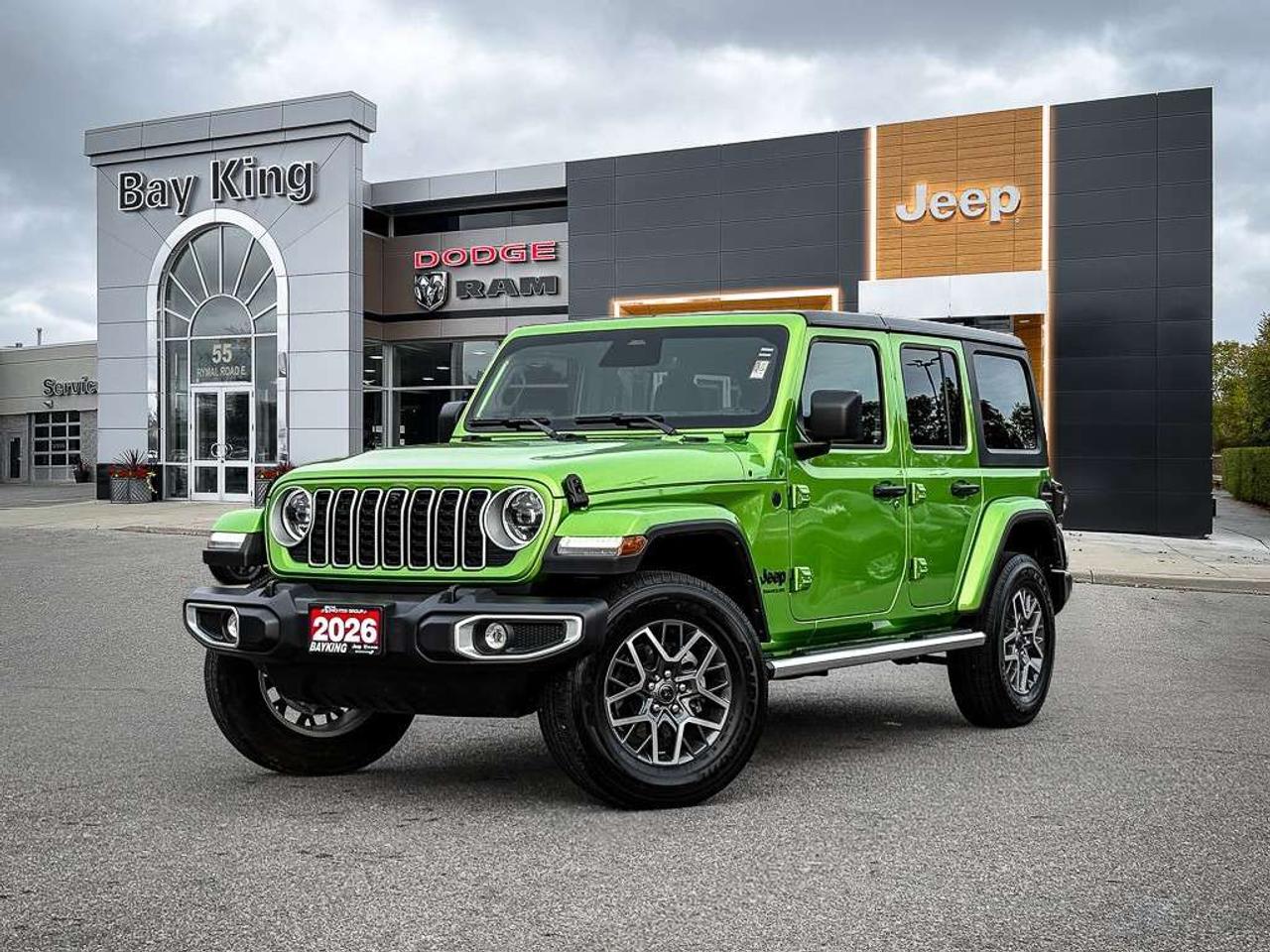 2026 Jeep Wrangler Sahara   ALPINE AUDIO   OFF-ROAD CAMERA   NAVIGATION   BLIND-SPOT MONITORING   HEATED SEATS Photo