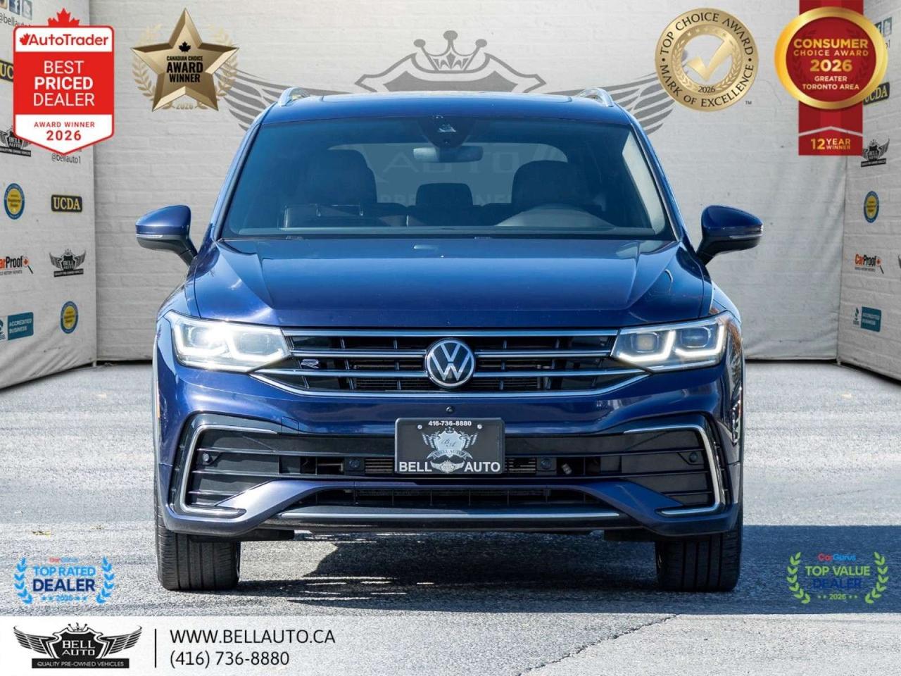 2022 Volkswagen Tiguan Highline R-Line   7PASS   NAVI   B.CAM   PANO   FENDERAUDIO   WRLSCHRGR   NOACCIDENT Photo5