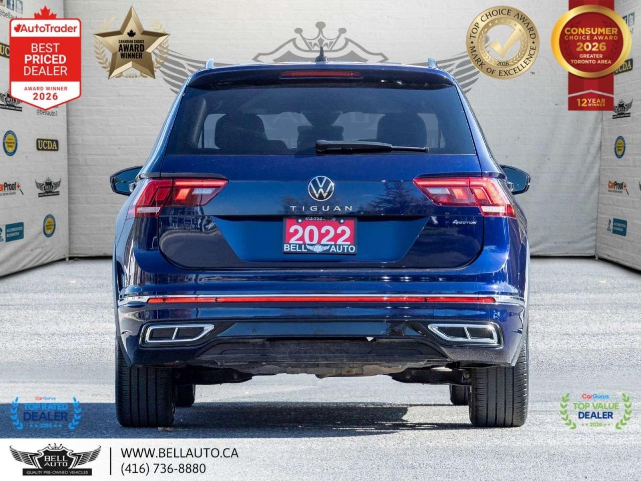 2022 Volkswagen Tiguan Highline R-Line   7PASS   NAVI   B.CAM   PANO   FENDERAUDIO   WRLSCHRGR   NOACCIDENT Photo