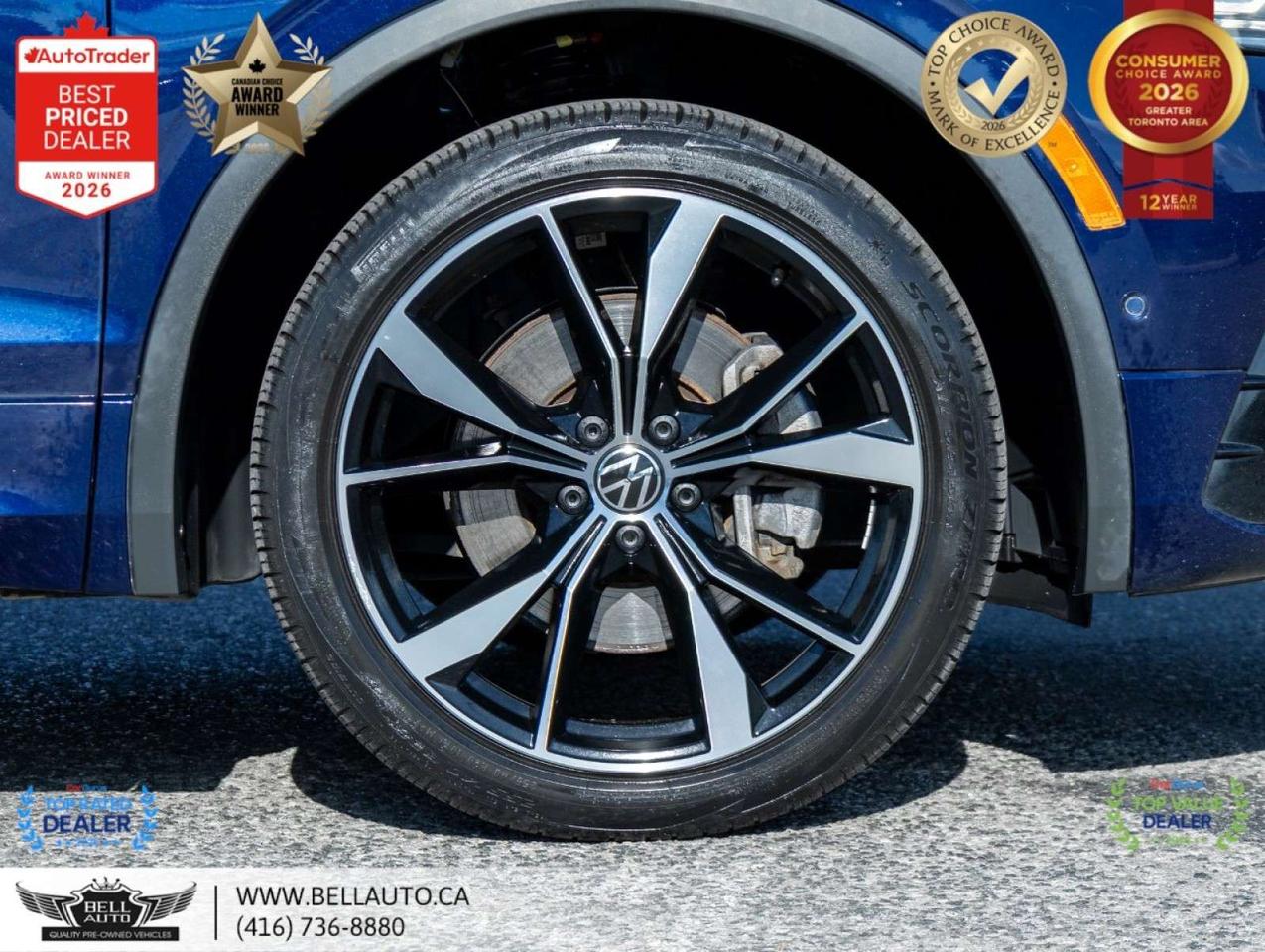 2022 Volkswagen Tiguan Highline R-Line   7PASS   NAVI   B.CAM   PANO   FENDERAUDIO   WRLSCHRGR   NOACCIDENT Photo