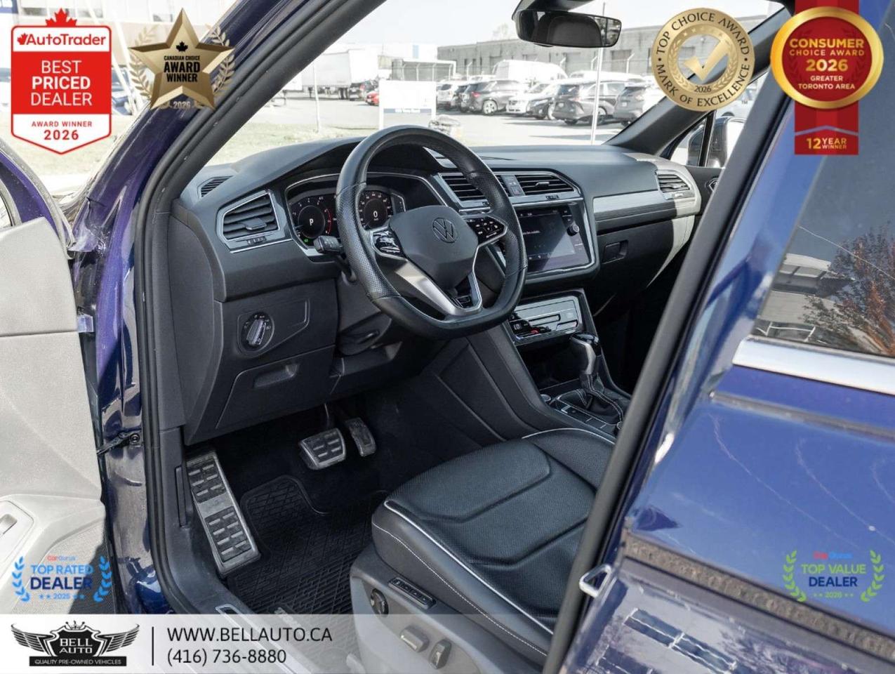 2022 Volkswagen Tiguan Highline R-Line   7PASS   NAVI   B.CAM   PANO   FENDERAUDIO   WRLSCHRGR   NOACCIDENT Photo