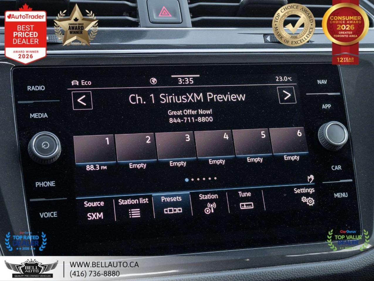 2022 Volkswagen Tiguan Highline R-Line   7PASS   NAVI   B.CAM   PANO   FENDERAUDIO   WRLSCHRGR   NOACCIDENT Photo