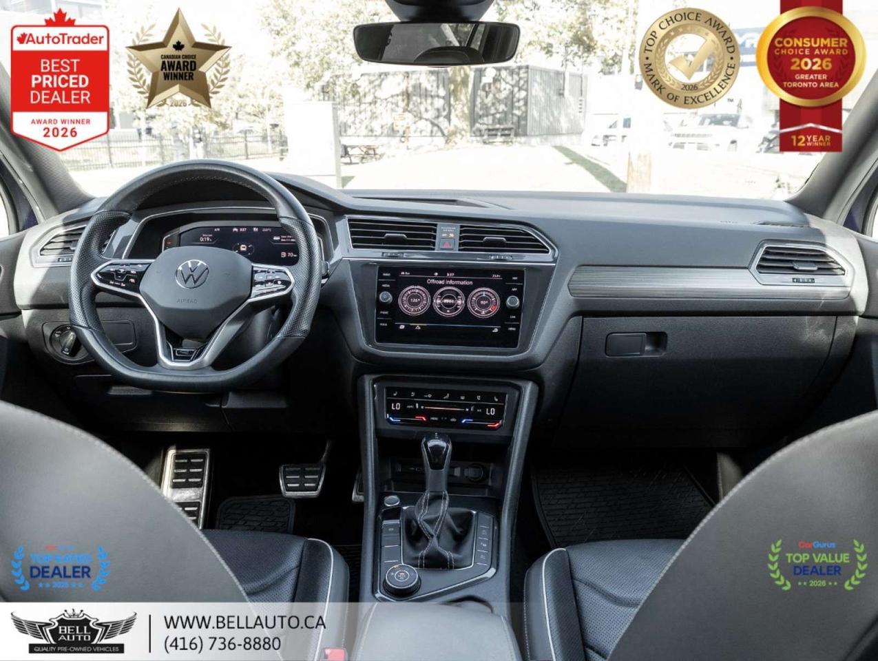 2022 Volkswagen Tiguan Highline R-Line   7PASS   NAVI   B.CAM   PANO   FENDERAUDIO   WRLSCHRGR   NOACCIDENT Photo