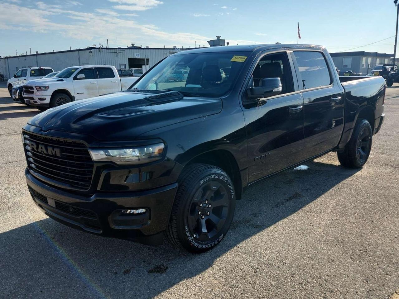 2026 RAM 1500 Sport   PANORAMIC SUNROOF   HEATED/VENTILATED LEATHER   HARMAN KARDON   PASSENGER DISPLAY Photo