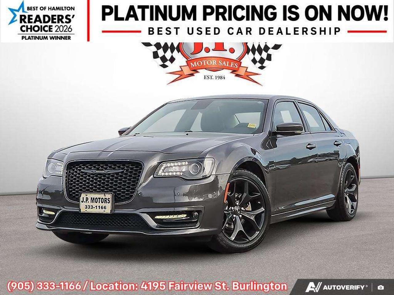 2022 Chrysler 300 Touring L Apple CarPlay & Android Auto • Leather Seating • Built-In Navigation System • Built-In Wi-Fi Hotspot • Remote S Photo0