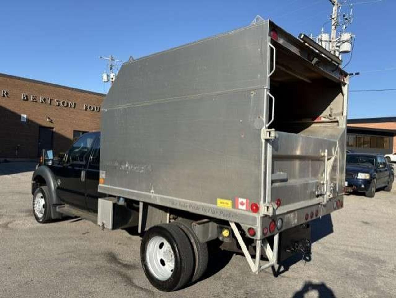 2015 Ford F-550 6.7L POWER STROKE DIESEL-ELOQUIP DUMP BOX-DUALLY!! Photo4