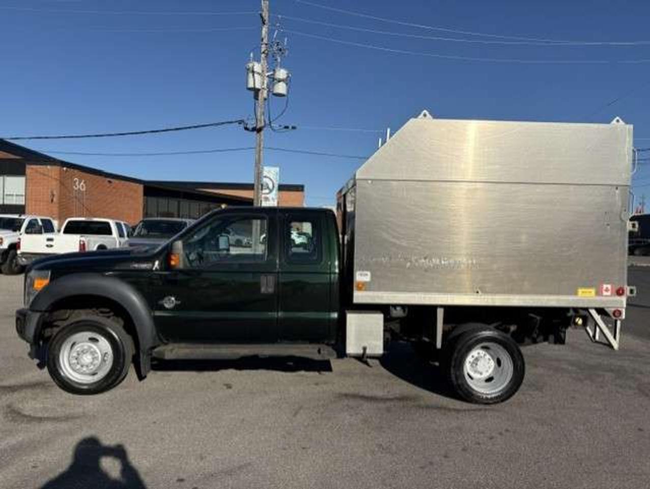 2015 Ford F-550 6.7L POWER STROKE DIESEL-ELOQUIP DUMP BOX-DUALLY!! Photo