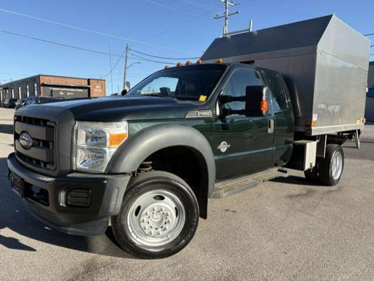 2015 Ford F-550 6.7L POWER STROKE DIESEL-ELOQUIP DUMP BOX-DUALLY!! Photo