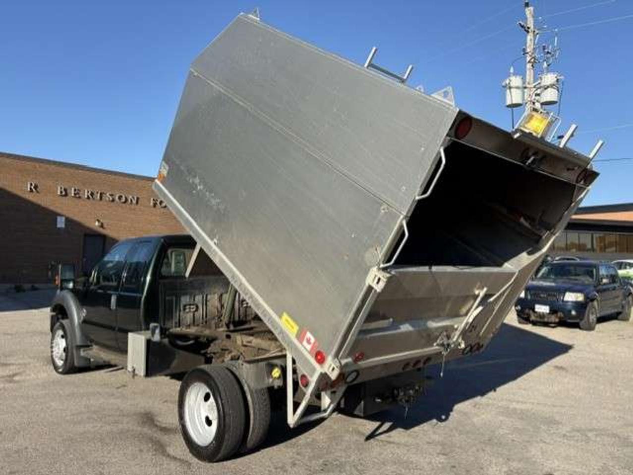2015 Ford F-550 6.7L POWER STROKE DIESEL-ELOQUIP DUMP BOX-DUALLY!! Photo