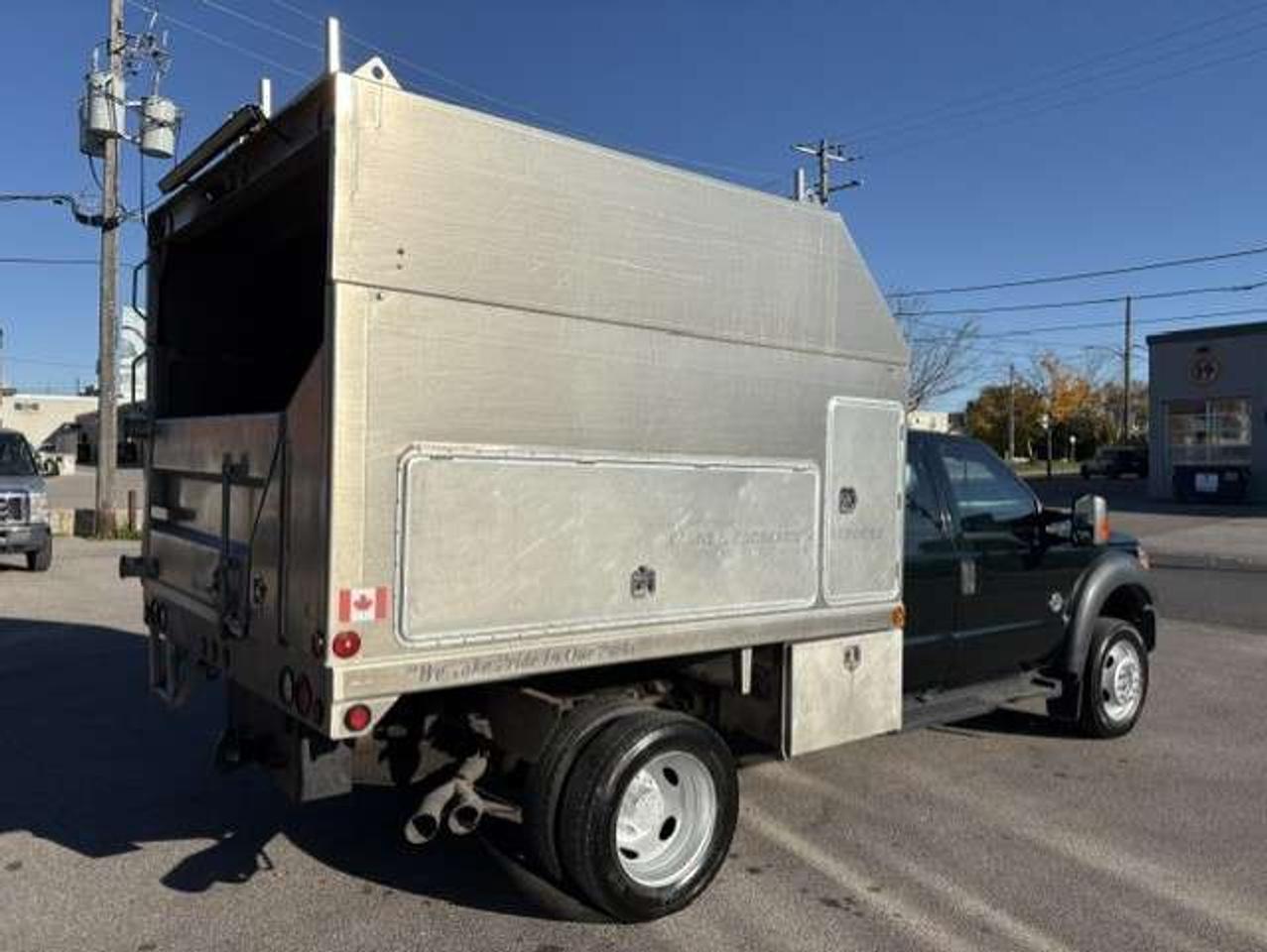2015 Ford F-550 6.7L POWER STROKE DIESEL-ELOQUIP DUMP BOX-DUALLY!! Photo