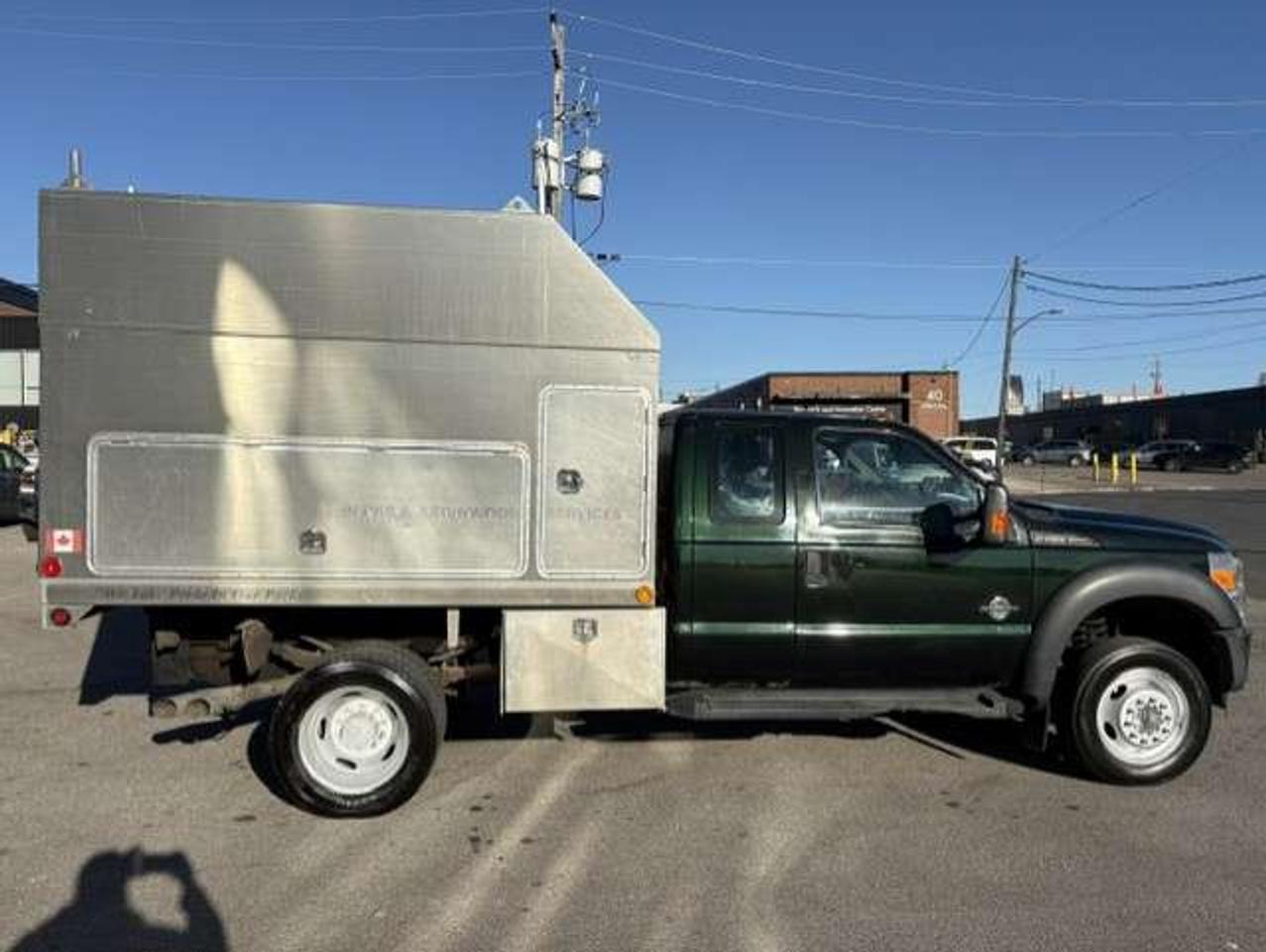 2015 Ford F-550 6.7L POWER STROKE DIESEL-ELOQUIP DUMP BOX-DUALLY!! Photo