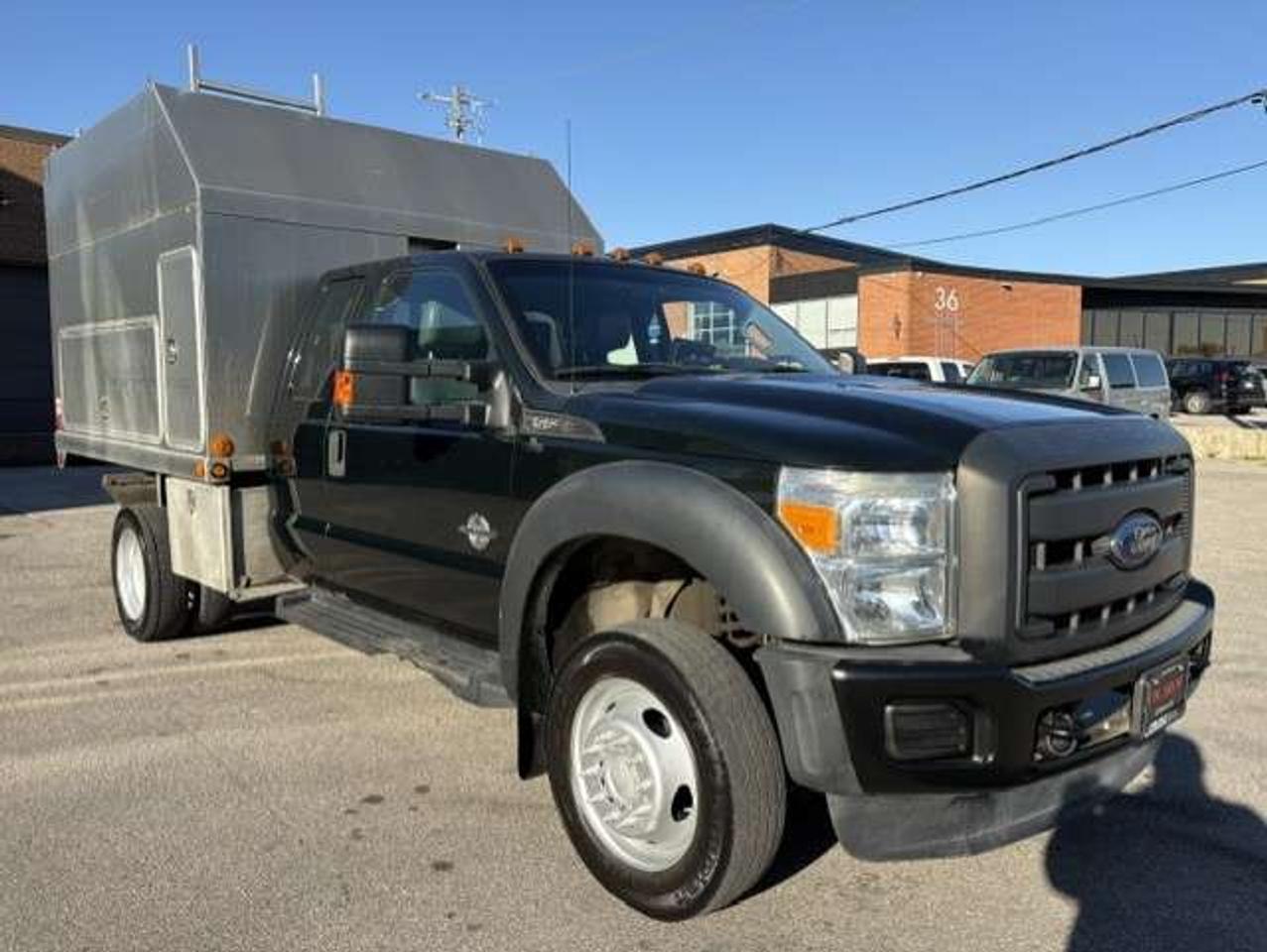 2015 Ford F-550 6.7L POWER STROKE DIESEL-ELOQUIP DUMP BOX-DUALLY!! Photo