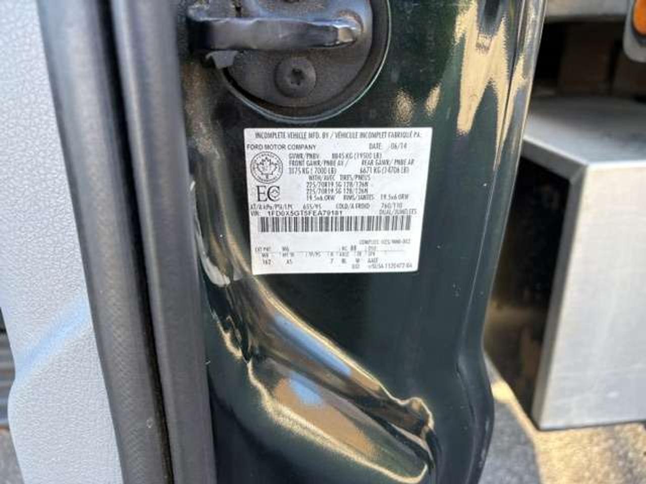 2015 Ford F-550 6.7L POWER STROKE DIESEL-ELOQUIP DUMP BOX-DUALLY!! Photo