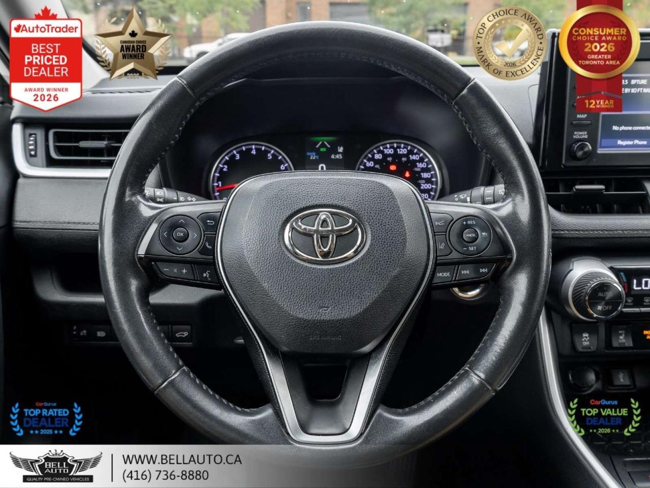 2020 Toyota RAV4 XLE   B.CAM   SUNROOF   LOWKMS   NOACCIDENT Photo