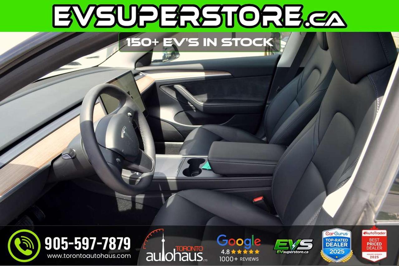 2023 Tesla Model 3 LFP I OVER 100 TESLAS I EVSUPERSTORE.CA Photo