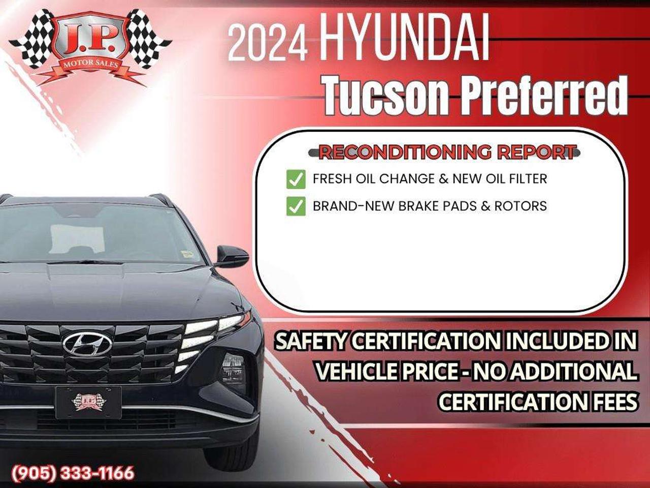2024 Hyundai Tucson Preferred Apple CarPlay & Android Auto • Built-In Navigation System • Remote Start System • Heated Front Seats • Lane Ass Photo2