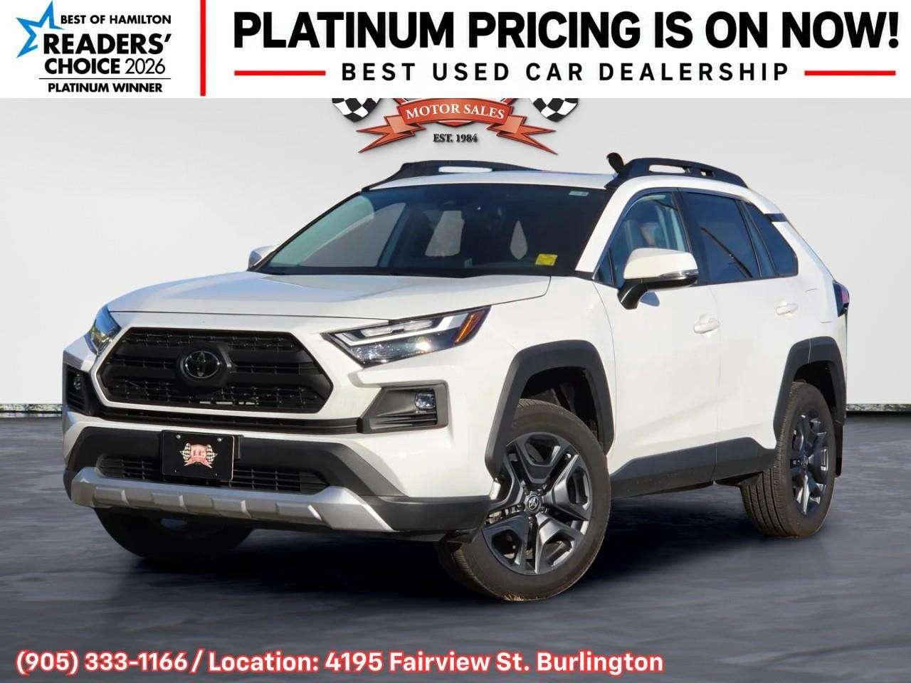2025 Toyota RAV4 Trail Apple CarPlay & Android Auto • Power Sunroof • Built-In Wi-Fi Hotspot • Remote Start System • Heated Front Seats • Photo0