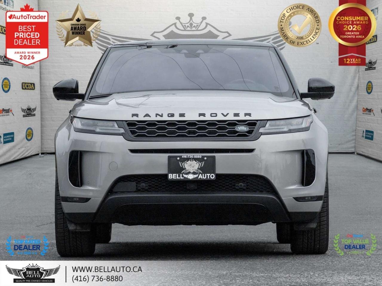 2020 Land Rover Range Rover Evoque SE   NAVI   360CAM   PANO   MERIDIAN   NOACCIDENT Photo1