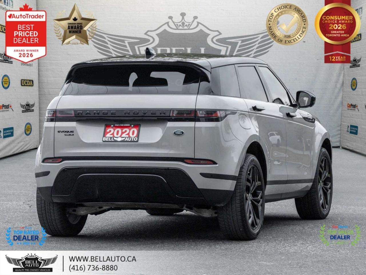 2020 Land Rover Range Rover Evoque SE   NAVI   360CAM   PANO   MERIDIAN   NOACCIDENT Photo