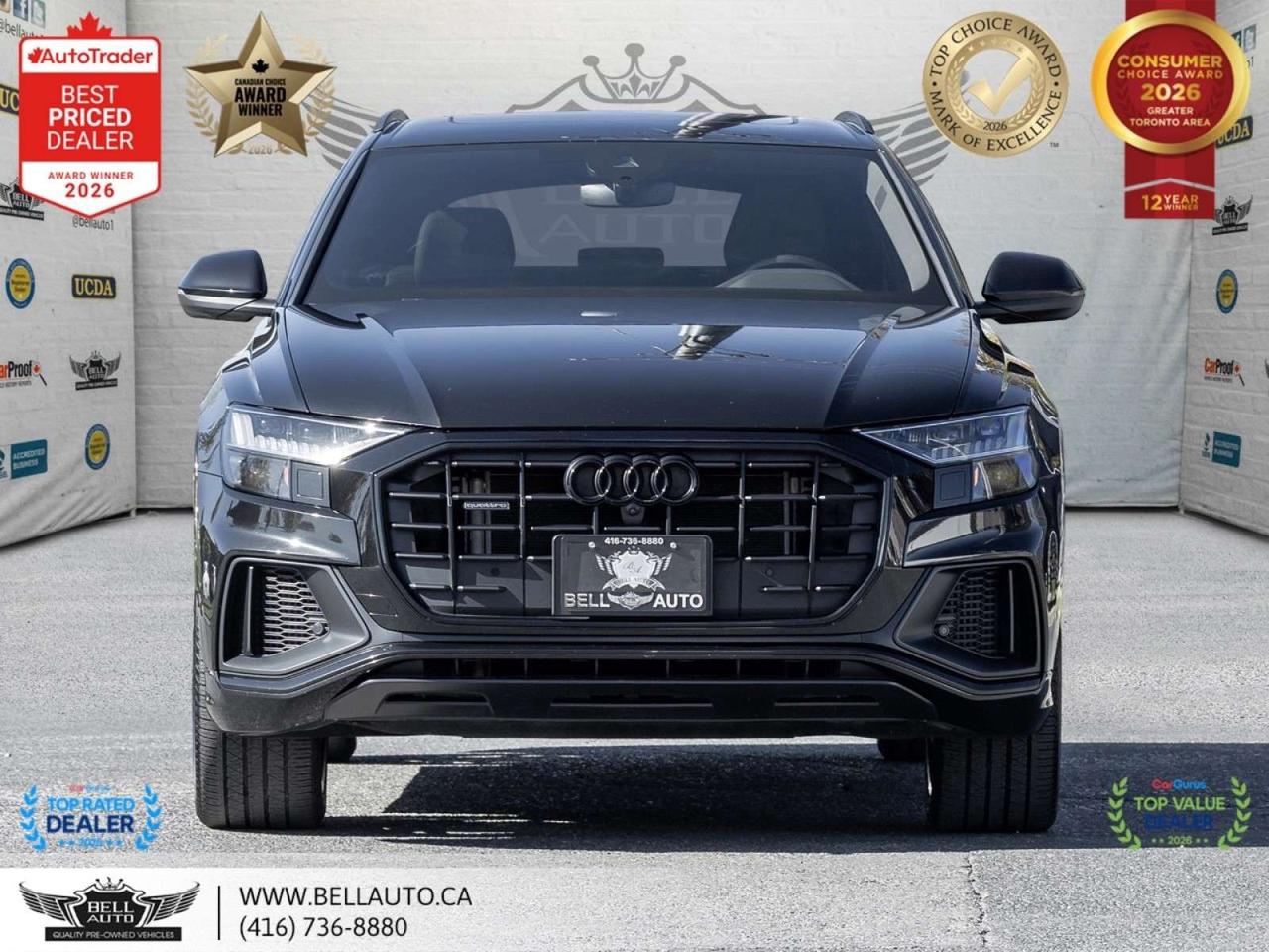 2023 Audi Q8 Progressiv   S-LINE   BLKOPTIC   NAVI   360CAM   PANO   B&O   NOACCIDENT Photo5